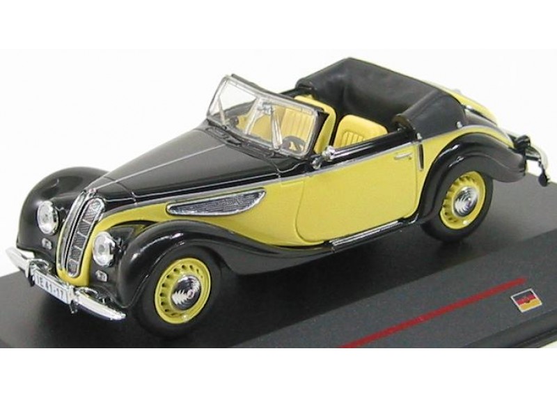 EMW 327 Cabriolet 1955 Black and Light Yellow