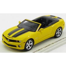 Chevrolet Camaro SS Convertible 2011 Rally Yellow with Black